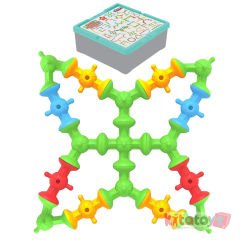 Vantuzlu Moleküller 44 Parça Vakum Yumuşak Lego (Soft) Pilsan