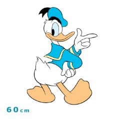 Donald Duck 60 cm Ahşap Duvar Süsleri Modeli