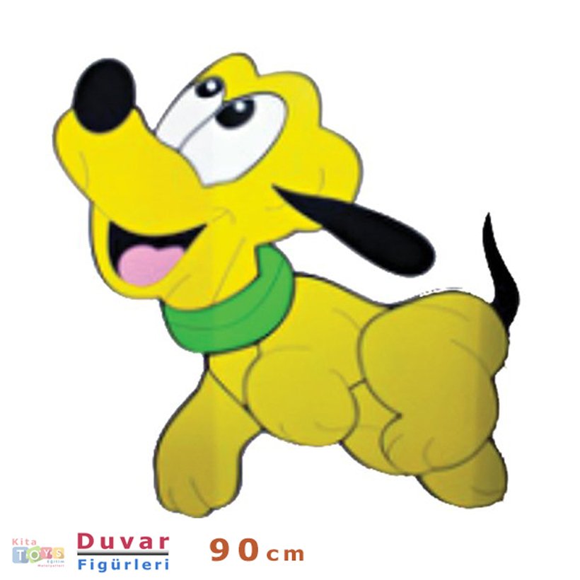 Ahşap Dolap Figürü Köpek-Duvar Süsü 90cm