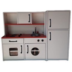 Buzdolaplı Mutfak Merkezi (Büyük) Buzdolabı Fırın  Çamaşır Makinesi