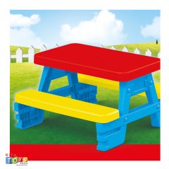Piknik Masası 3008 (Dolu Anaokulu Oyuncak)