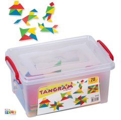 Tangram 28 Parça (Anaokulu Beceri Oyuncakları)