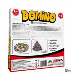 Ahşap Domino 152 Parça (Beceri Oyuncak) 4456 Redka