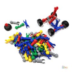 Tekerlekli Zoob Lego Eğitici Oyuncak
