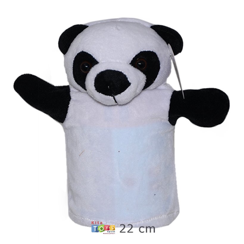 Panda Peluş El Kuklası (İlgi Merkezi)