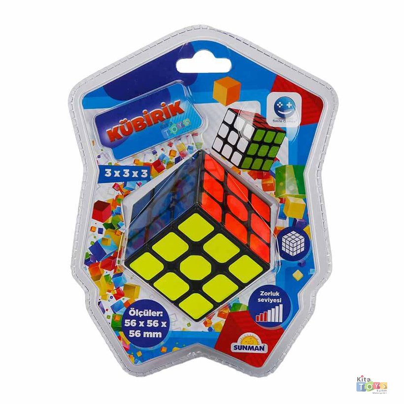 Zeka Küpü 3x3x3 (Kübirik) Akıl Sabır