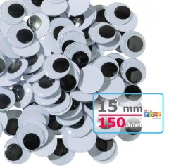 15 mm Oynar Göz 150'Li (Kırtasiye Malzemeleri)