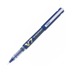 Pilot V7 İĞNE UÇLU ROLLER KALEM 07 mm Mavi