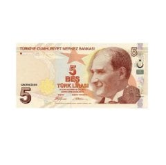 Eğitim Parası 80 Ad Türk Lirası (Sahte Kağıt Banknot)