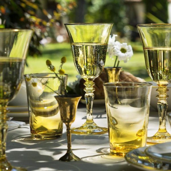 Rakle Gold Iconic 4'lü Su Bardağı Seti Yeşil