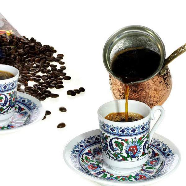 Kütahya Porselen Gözde Topkapı Kahve Fincanı Takımı 6 Kişilik