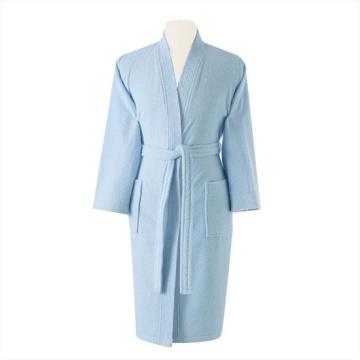 Taç Şalyaka Bornoz Mavi Kimono
