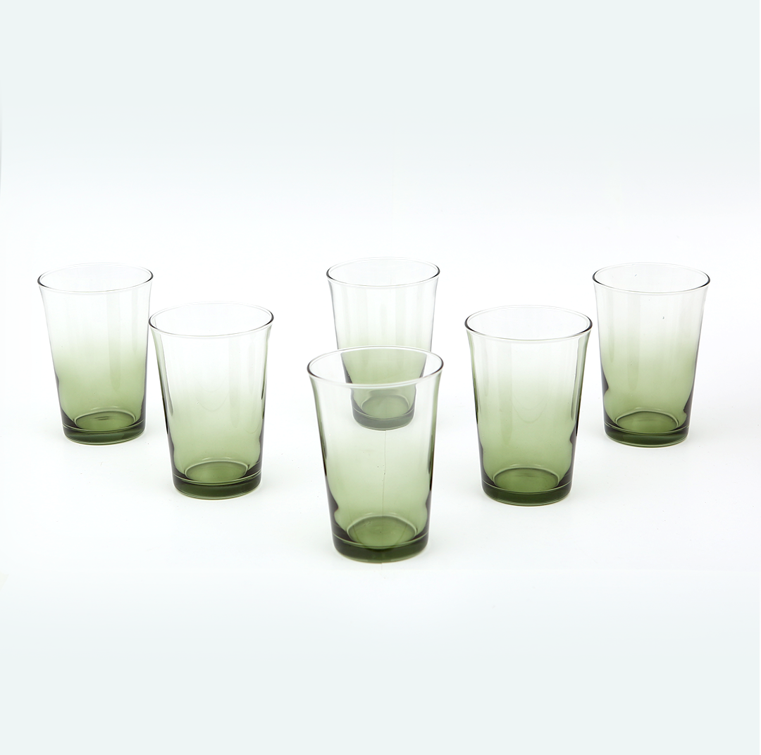 Fecra Ovo 6'lı Yeşil Su Bardağı