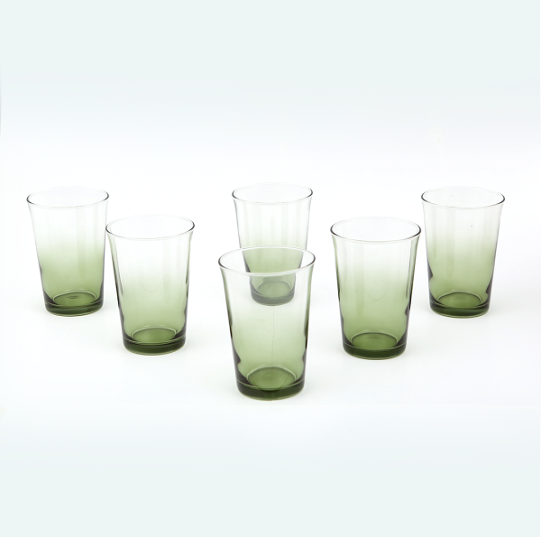 Fecra Ovo 6'lı Yeşil Su Bardağı