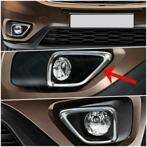 Fiat Doblo Krom 2 Parça Sis Farı Çerçevesi 2015 Ve Sonrası Paslanmaz Çelik