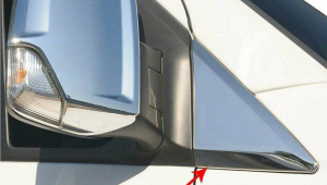 Mercedes Sprinter W907 Krom Kelebek Cam Yeri 2 Prç. 2006-2017 Arası