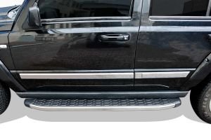 OMSA Jeep Commander Blackline Yan Basamak Krom 2006-2010 Arası