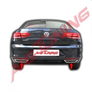 Volkswagen Passat B8 Egzoz Çerçevesi 2015-2018 Arası P.Çelik