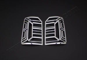 Omkar VW Caddy Minivan Krom Stop Çerçevesi 2 Parça Abs Krom 2015-2019 Arası
