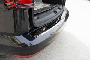 OMSA VW Caddy Minivan Siyah Krom Arka Tampon Eşiği 2015-2019 Arası