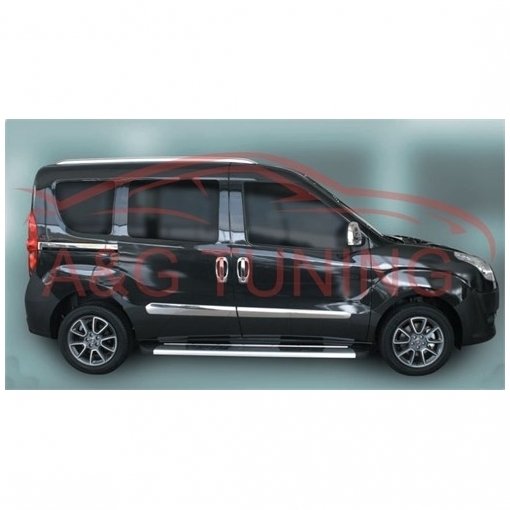 Fiat Doblo Krom Kapı Çıtası Tk 2010 Üzeri Paslanmaz Çelik