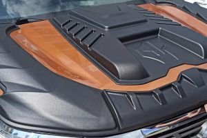 Nissan Navara Dragon Ön Kaput Rüzgarlığı 3 Parça 2015-2020 Arası
