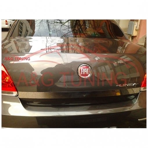 Fiat Linea Krom Bagaj Çıtası 2006-2012 -Delikli- Paslanmaz Çelik