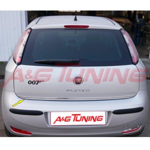 Fiat Punto Krom Bagaj Alt Çıta Formlu 2006 Üzeri Paslanmaz Çelik