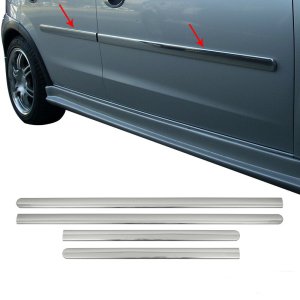 Ford C-Max Krom Kapı Çıtası 2004-2010 4Prç Paslanmaz Çelik
