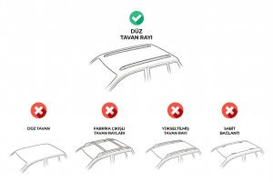 Seat Arona Bold Bar V2 Ara Atkı Gri 2 Parça 120cm 2017 ve Sonrası