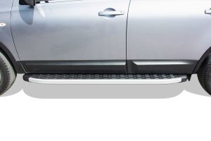 OMSA Nissan Qashqai  2 Blackline Yan Basamak Alüminyum 2010-2014 Arası