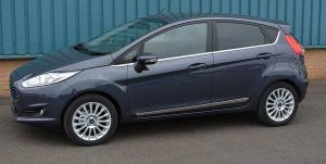 OMSA Ford Fiesta 6 HB-SD Krom Cam Alt Çıtası 2009-2017 Arası