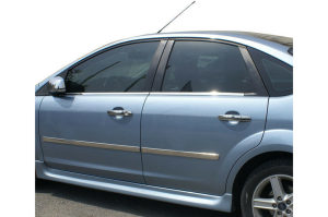 Ford Focus 2 HB/SD Krom Kapı Çıtası 2005-2008 Paslanmaz Çelik