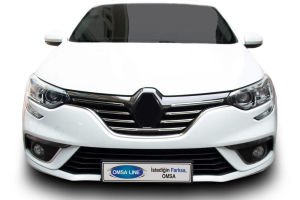 OMSA Renault Megane 4 HB Krom Ön Panjur 5 Parça 2016-2020 Arası
