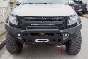 OMSA Ford Ranger Dakar Çelik Ön Tampon Sensörlü-Sensörsüz 2011-2015 Arası