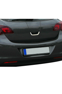 Opel Astra J HB Krom Bagaj Açma 2010 Üzeri Paslanmaz Çelik