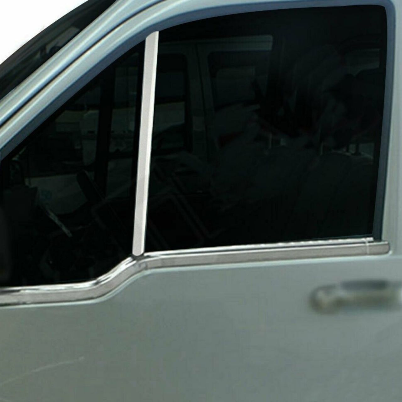 Ford Connect Krom Kelebek Cam Direği 2002 - 2014 Arası Paslanmaz Çelik