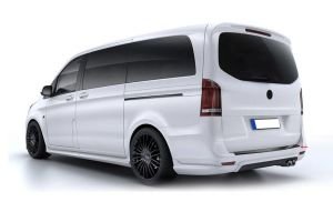 Mercedes Vito W447 Karbon Arka Tampon Eşiği 2014 ve Sonrası