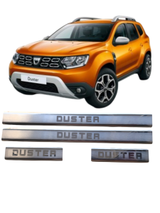 Dacia Duster Krom Kapı Eşiği Takımı 4 Kapı 2018 Ve Üzeri Paslanmaz Çelik