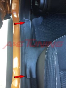 Yeni Dacia Duster İç Kapı ve Şaft Üstü Koruma Seti 2018- Sonrası