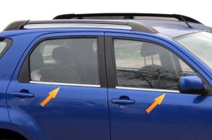 Daihatsu Terios Krom Cam Çıtası 2006 ve Sonrası P. Çelik