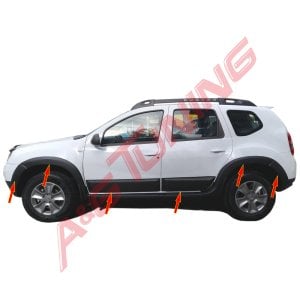 Dacia Duster Dodik Seti Düz 2010-2017 Arası 12 Parça