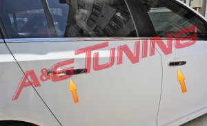 Opel Astra J Sedan Krom Kapı Kolu Tk 4 Kapı Paslanmaz Çelik