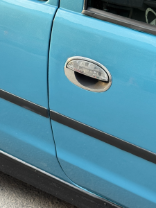 Opel Corsa C Krom Kapı Kolu 2000-2006 2Kapı-4Prç Paslanmaz Çelik