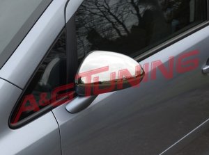 Opel Corsa D Krom Ayna Kapağı Tk 2007 Üzeri Paslanmaz Çelik