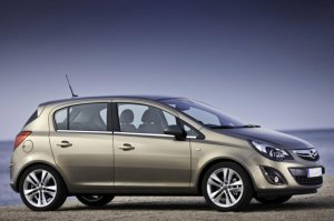 Opel Corsa D Krom Cam Çıtası Tk 2007 Üzeri 6Prç Paslanmaz Çelik