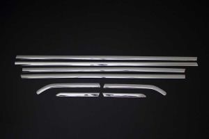 OMSA Ford Focus 3 SD Krom Cam Alt Çıtası 8 Parça 2010-2018 Arası