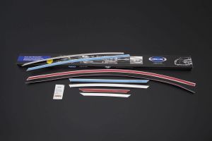 OMSA Ford Focus 3 Sedan Krom Üst Cam Çerçevesi 8 Parça 2010-2018 Arası