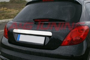 Peugeot 207 Krom Bagaj Çıtası 2006 Üzeri Paslanmaz Çelik