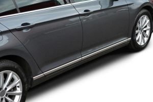 OMSA VW Passat B8 SD SW Krom Yan Kapı Alt Çıtası 8 Parça 2015-2019 Arası